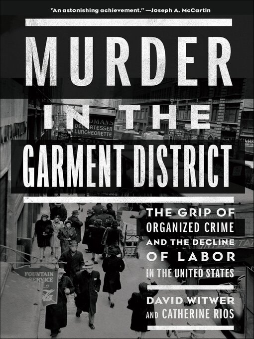Title details for Murder in the Garment District by David Witwer - Available